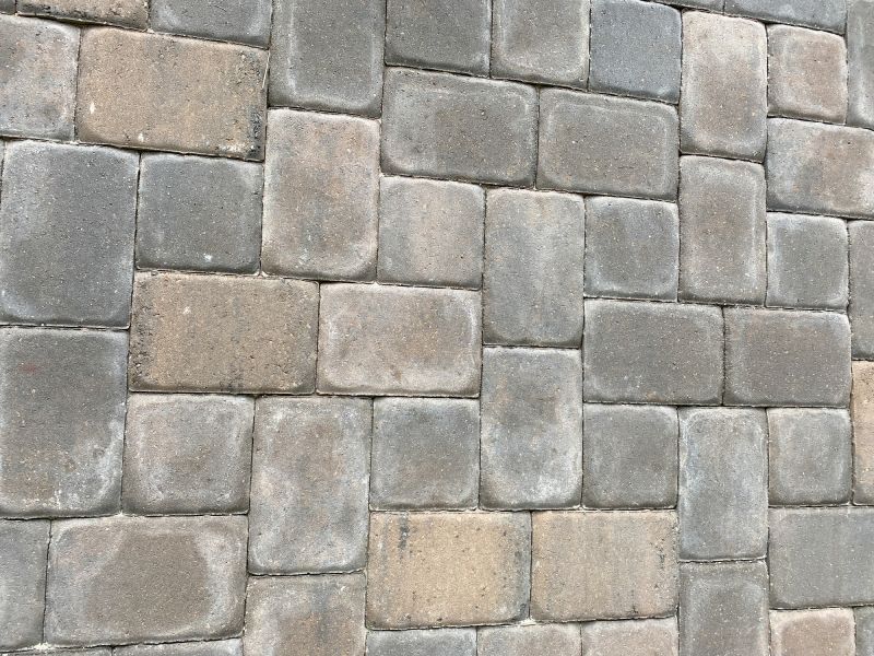 Patterned Paver Surface