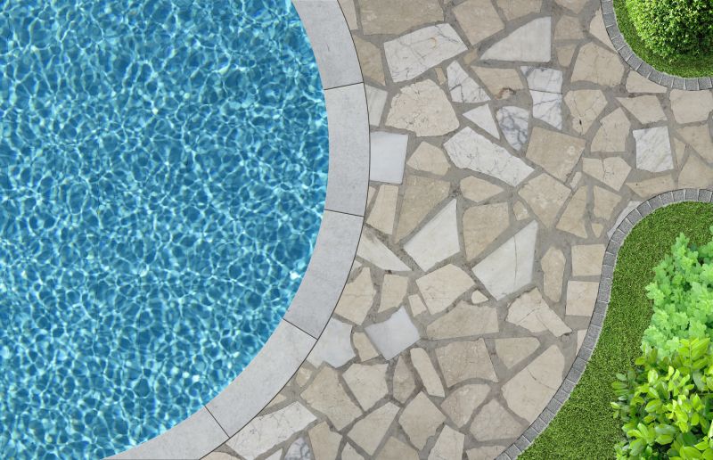Poolside Hardscaping